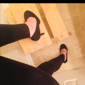 Super sexy black heels (Suede)